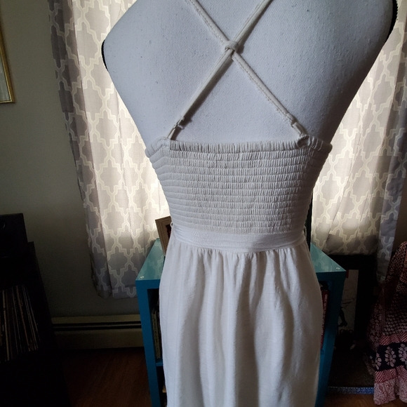 AEO Little Off-White Dress - Picture 9 of 12